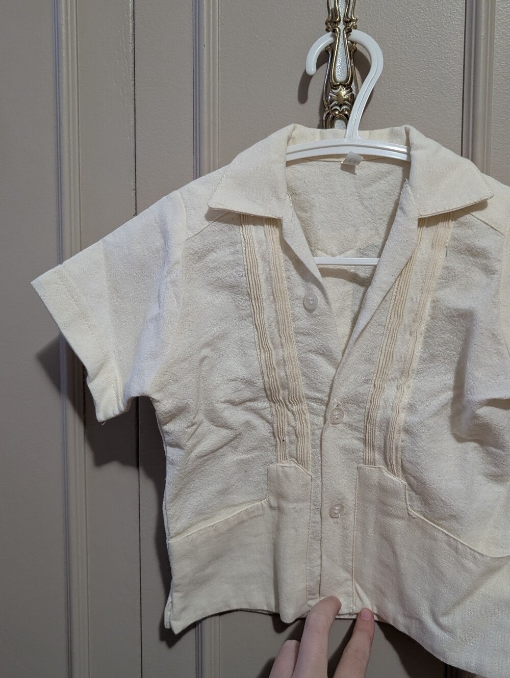 Vintage Linen Toddler Set